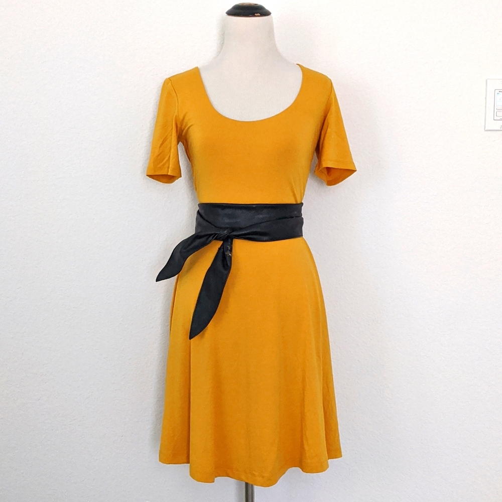 ON Mustard Dress XSMALL - Picture 2 of 8